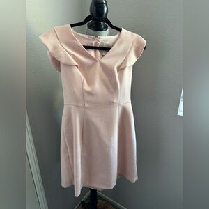 Gal Meets Glam Blush Pink Mini Dress